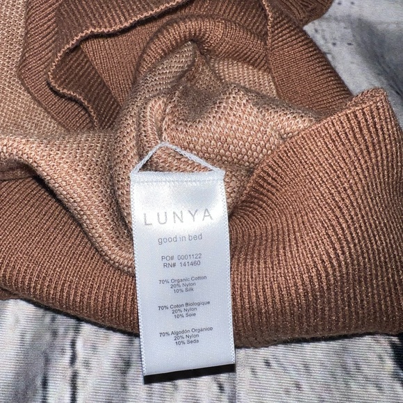 LUNYA Cozy cotton silk pullover humble brown - Picture 11 of 13